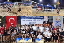 Gölcük’te Plaj Voleybolu Turnuvası Çekişmeli Müsabakalar ile Tamamlandı