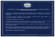 Karayolları 1. Bölge Müdürlüğü Çalışma Basın Duyurusu